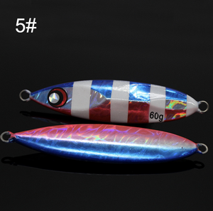 Señuelo de Placa de Hierro Plomada Cónica para Pesca Lenta, Cebo Artificial Duro con Luz Nocturna para Pesca <span class=keywords><strong>en</strong></span> Alta <span class=keywords><strong>Mar</strong></span>, Equipo de Pesca <span class=keywords><strong>en</strong></span> Agua Salada - Product Image 6