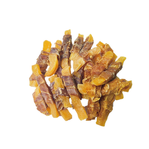 חטיפי חלבון טבעיים לכלבים וחתולים, רצועות עוף וברווז מיובשות, דלי שומן, פרסים לאימון, סיטונאי - Product Image 6