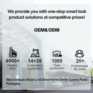 Ngoài trời không thấm nước rim khóa Wifi tuya App cổng khóa sinh trắc học vân tay thông minh khóa cửa - Product Image 4