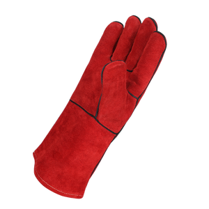 Gants <span class=keywords><strong>de</strong></span> <span class=keywords><strong>soudeur</strong></span> pour hommes en cuir <span class=keywords><strong>de</strong></span> vachette velours, texture lisse/douce, flexibles, durables, sans poudre, sans silicone, gants industriels - Product Image 3