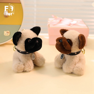 Pendentif chiot mignon et idiot jouet en peluche chien en peluche <span class=keywords><strong>lapin</strong></span> <span class=keywords><strong>lapin</strong></span> poupée sac décoration suspendue - Product Image 3