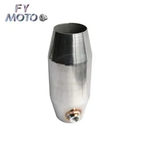 2.5 inç evrensel yüksek akış spor katalitik dönüştürücü 200 hücre EURO 5 EURO 6 yüksek akış - Product Image 1