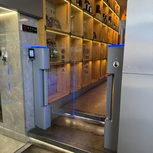 Portone automatico dell'oscillazione dell'entrata di sicurezza elettrica del tornello dell'entrata del portone per il supermercato - Product Image 4