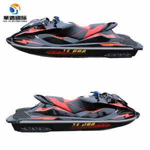 Moto acuática de 1300cc, 3 asientos, motor de 4 tiempos, casco de fibra de vidrio para recreación. - Product Image 4
