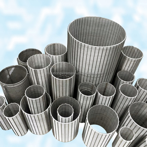 Panneau de treillis en acier inoxydable à fils en coin, support de treillis <span class=keywords><strong>pour</strong></span> déshydratation, industrie minière - Product Image 1