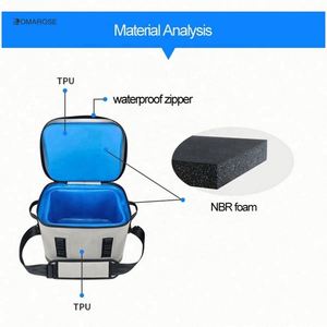 Nevera Portátil de 14L, 24 Latas, a Prueba de Fugas, Bolsa Térmica Impermeable, Bolsa de Picnic para Camping, Pesca y Playa - Product Image 4