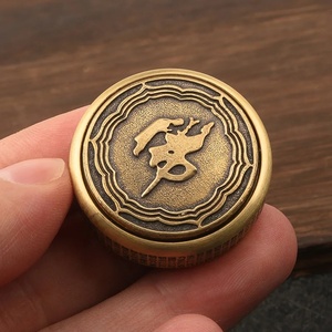 Zen Buddha Adult EDC Fidget Spinner Antistress Hand Spinner Cadeau pour garçons Outil de soulagement du stress et de l'anxiété - Product Image 1
