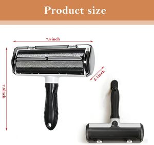 Cepillo Rodillo Autolimpiante Reutilizable para Mascotas con Mango Desmontable, Material ABS Sólido, Removedor Mágico de Pelo de Perro y Gato, Cepillo de Aseo para Mascotas - Product Image 2