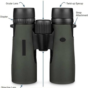 SUNCORE HD 8x42 Binoculars With Twist Up Eyecup For Outdoor Use - Product Image 1