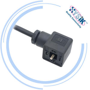 Konektor kabel DIN43650 berkualitas tinggi tipe A/B/C, tahan air IP67, untuk otomatisasi Industri - Product Image 5