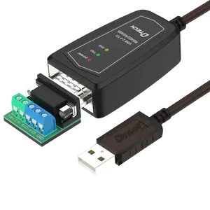 OEM USB2.0 Ke RS422 Kabel RS485 1.5M 1200M 28AWG 24AWG USB Ke RS422 RS485 Kabel Adaptor Konverter untuk Konter Checkout