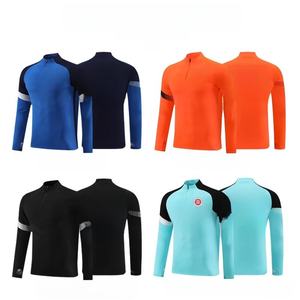 DImi Maßgeschneiderte Fußball-Trainingsuniform mit Namen und Nummer Herbst-Fußball-Trainingsanzug Jacke aus Polyester OEM-Service - Product Image 5