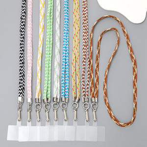 Sangle de téléphone en tissu longue chaîne à bandoulière <span class=keywords><strong>diagonale</strong></span> en cristal étui pour téléphone portable porte-clés avec carte longue corde générale - Product Image 1