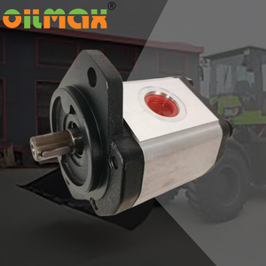 Bomba hidráulica de engranajes, eje con llave de 7/8 ", 6-29 GPM, 2300 PSI, hierro fundido SAE 10, maquinaria de construcción de salida - Product Image 1