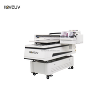 Impresora UV Plana 6090, Impresora Industrial Automática de Tinta UV con Cabezal de Impresión I3200, 60x90cm, 5-7.2/h, para Acrílico, Vidrio, Metal y Madera