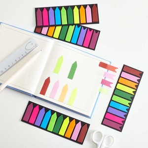 Notas adhesivas de papelería de dibujos animados para estudiantes en la oficina Memo clasificado N veces marca publicada mensaje índice pegatina Memo Nota de Estudiante - Product Image 2