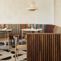 Ensemble de meubles de salle à manger Songdesign, style américain, luxe moderne, bois massif, personnalisable, pour hôtel, restaurant, tables carrées, chaises, café