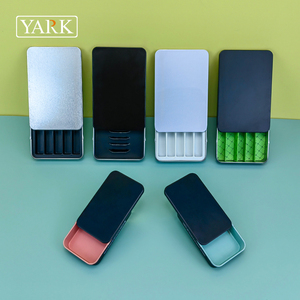 กล่องดีบุกทรงลูกบาศก์แบบมีแผ่นกั้น กล่องดีบุกแบบกำหนดเอง ได้รับการรับรองมาตรฐาน CR  กล่องดีบุกแบบ Altoid - Product Image 6