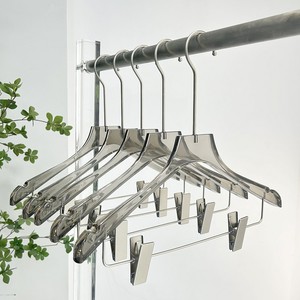 Acrylic ashtray clothes hanger set for adults, children's and women's clothing, wholesale logo. - Product Image 1