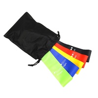 Bandes de Résistance Fitness Personnalisables avec Logo pour Entraînement à Domicile, Pilates, Musculation – Ensemble en Caoutchouc Portable