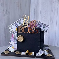 Décorations de gâteau d'anniversaire en acrylique pour homme, style Ins, personnalisables, réutilisables, fournitures de fête très vendues