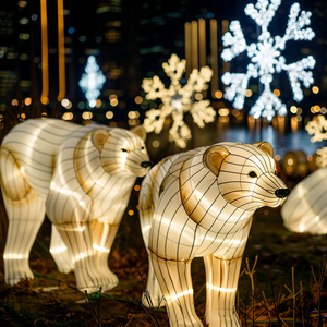 Escena de la Natividad con Iluminación - Decoración Navideña LED Majestuosa para Uso en Exteriores - Product Image 6