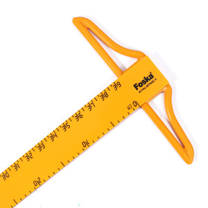 Foska 100cm Cai Trị soạn thảo Nguồn cung cấp nhựa t-hình dạng hình học toán học giảng dạy đo lường thiết lập cho bảng đen và bảng đen - Product Image 2