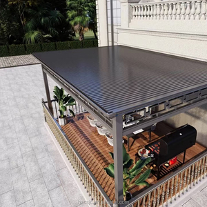 Nhôm chịu nhiệt đúc sẵn mái giàn cách nhiệt Patio mái Bảng điều khiển cho căn hộ công viên hội thảo đền khách sạn - Product Image 6