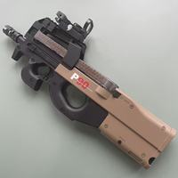 Arme à air comprimé électrique 9 mm BB, jouet aquatique en plastique réaliste, arbalète à air comprimé pour l'autodéfense