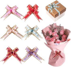 Fiocchi a Strappo per Regali di Natale, Ecologici in Plastica, Rossi, Rosa, Blu, Nastri per Confezioni Regalo - Product Image 1