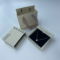 Boîte cadeau de luxe en velours pour collier pour femme - Étui de présentation pour anniversaire