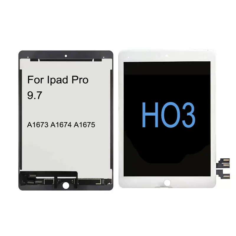 Apple iPad Pro 9.7 A1673 A1674 A1675 LCD डिस्प्ले टच स्क्रीन डिजिटाइज़र असेंबली टैबलेट पार्ट्स के लिए 100% परीक्षणित एलसीडी