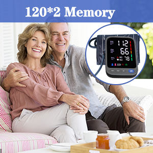 Neuankömmling Günstiger Preis Hochwertiges großes LED-Display Automatisches tragbares digitales Oberarm-Blutdruck messgerät - Product Image 5