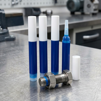 Colle filetante 1g 2g 3g : Remplissez efficacement les interstices, évitez le desserrage – Fixateur de filetage rouge et bleu pour écrous, boulons et attaches rapides