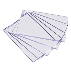 Plaque PVC PC transparente antistatique ignifuge UL94V 2 pour la fabrication de boîtiers d'affichage d'équipements - Product Image 1