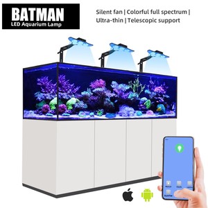 Haute luminosité Marine LED Fish Tank <span class=keywords><strong>Aquarium</strong></span> lumière spectre complet LED <span class=keywords><strong>Aquarium</strong></span> lampe gradation App télécommande - Product Image 2