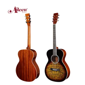 原声吉他40-41英寸椴木多色可选，带特殊图案印刷 (AF07DT-G)
