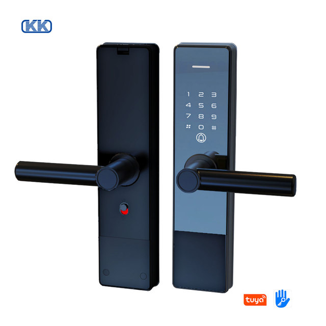 KK Ultra Tuya Ttlock Smart Digital Fingerprint Lock Biometric Lock Rfid Card Wifi App Room door smart lock