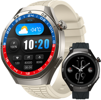 HK06 Hero Android iOS Smartwatch für Herren HD AMOLED GPS Bewegungsverfolgung Herzfrequenz Bluetooth-Anrufe Wasserdichte Smartwatch Hw12