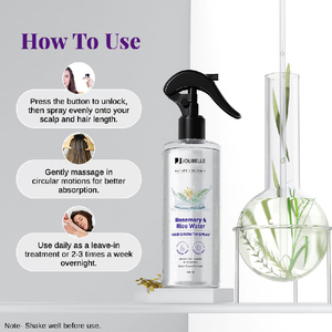 Private Label rosmarino naturale e acqua di riso per la crescita dei capelli Spray morbido e liscio per il controllo della ricrescita dei capelli - Product Image 6