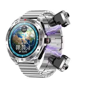 Nouvelle Tendance Montre Connectée Sport TWS T95 2-en-1 avec Écran IPS 1,52'' Écouteurs Étanche IP67 Fonction Rappel d'Appels pour Hommes - Product Image 3