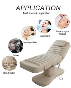 Unirelax - Lit esthétique électrique professionnel - Mobilier de salon - Chaise pour extensions de cils - Lit de massage facial en mousse - Lit de beauté électrique pour spa - Product Image 6