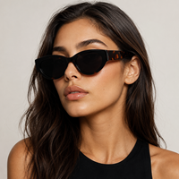 Lunettes de soleil œil de chat en acétate de haute qualité, polarisées, pour femmes, lunettes de soleil de luxe pour femmes, protection UV400
