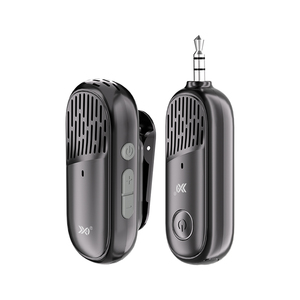 Micrófono Lavalier Inalámbrico <span class=keywords><strong>de</strong></span> Mano 2.4G con Cancelación <span class=keywords><strong>de</strong></span> Ruido, Sistema PA Portátil, Micrófono <span class=keywords><strong>de</strong></span> Solapa para Profesores, Yoga, Personas Mayores, Guías Turísticos - Product Image 1