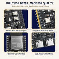 Placa de Desarrollo ESP32 con Chip USB a Serial CP2102/CH9102, Módulo de CPU de Doble Núcleo con WiFi y Bluetooth