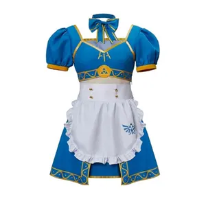 Legend Zelda Maid Kleid Zelda Princess Cosplay Costume Dress Fancy Dress For Comiket Cosplay Party