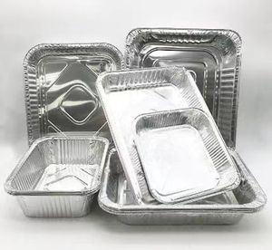 Récipient rectangulaire d'emballage de nourriture de papier aluminium de RE3G, récipient de nourriture à emporter - Product Image 6