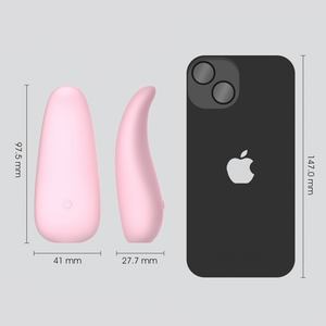 Sexspielzeug necken G-Punkt Silikon Zunge Cunnilingus Paar Flirten Vorspiel Vibrator Wasserdicht IPX7 73g - Product Image 5