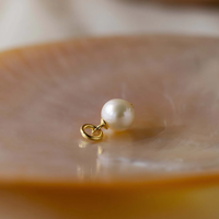 Charmes en acier inoxydable sans ternissement, pendentifs en forme de cœur, perles rondes, pour la fabrication de colliers, bracelets et boucles d'oreilles
