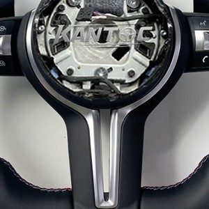 Volante Deportivo Personalizado de Cuero Negro Clásico para BMW F11 2016 <span class=keywords><strong>525D</strong></span> F32 2016 F10 F30 - Product Image 4